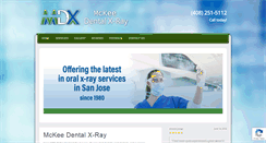 Desktop Screenshot of mckeedentalxray.com
